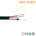 CCTV Cable Cable Rg59+2c with BNC Connectors CCTV Rg59+Power Coaxial Cable Rg59 Coaxial Cable with 2 Power Wire